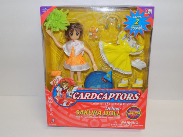 Kinomoto Sakura (Cheerleader Sakura with Yellow Battle Outfit), Card Captor Sakura, Trendmasters, Action/Dolls